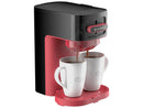 Cafeteira Cadence Single Up 2 Cafés Preta e Vermelha CAF230 - 220V