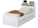 Cama Solteiro Baú 2 Gavetas Cama Auxiliar
