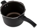 Panela de Pressão Tramontina Antiaderente 4,5L Preto e Prata Vancouver Effect