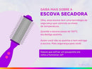Escova Secadora Mondial By Juliette ES-JU-01 1200W 3 Níveis de Temperaturas Cerâmica - Bivolt