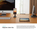 Organizador de Cabos Magnético Joyroom — Suporte Adesivo para Mesa