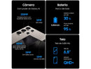 Smartphone Samsung Galaxy S24 Ultra 6,8" Galaxy AI 256GB Titânio Cinza 5G 12GB RAM Câm. Quádrupla 200MP + Selfie 12MP 5000mAh
