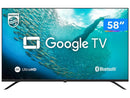 Smart TV 58" 4K UHD D-LED Philips Série 7019 58PUG7019/78 Wi-Fi Bluetooth Google Assistente 3 HDMI 2 USB