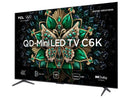 Smart TV 55" TCL 4K UHD MiniLED 55C6K 120Hz Google TV AiPQ Google Assistente 4 HDMI 2 USB