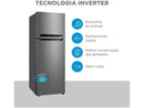 Geladeira/Refrigerador Midea Frost Free Duplex Inox 394L MDRT533EVD461 - 110V