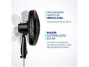 Ventilador de Coluna Mondial Super Power VSP-40C-NB 40cm 6 Pás 3 Velocidades Preto - 110V