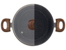 Jogo de Panelas Brinox de Alumínio Mocha Mousse 5 Peças Optima