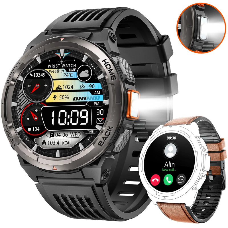 Ultra Rugged Waterproof Military Smart Watch - EIGIIS-KE5©