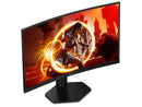 Monitor Gamer Curvo AOC Gaming C27G4Z/P 27" Full HD 300Hz 0,3ms HDMI C27G4Z/P/57 - Bivolt