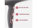 Secador de Cabelo Mondial Keratin Grafite e Rosé - 220V
