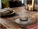 Jogo de Xícaras de Café 95ml Haus Concept Canelado 6 Peças