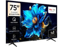 Smart TV 75" TCL 4K UHD QLED 75P7K Google TV AiPQ Google Assistente 3 HDMI 1 USB