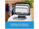 Lavadora de Roupas Midea 13kg Cesto Inox 13 Programas de Lavagem Branca Wave Agitator - 110V