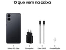 Smartphone Samsung Galaxy S25 Edge 512GB Titânio Jetblack 5G 12GB RAM 6,7" Câm. Dupla + Selfie 12MP