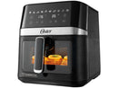 Fritadeira Elétrica Sem Óleo/Air Fryer Oster DiamondTech Preto e Prata com Timer 6L - 220V