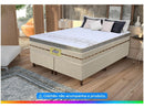 Base Cama Box Queen Gazin Bipartida 27x158x198cm