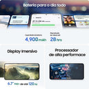 Smartphone Samsung Galaxy S25 FE 128GB 5G 8GB RAM Azul Marinho 6,7" Câm. Tripla + Selfie 12MP