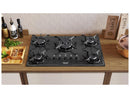 Cooktop 5 Bocas a Gás GLP Itatiaia Preto Itamaster - Bivolt