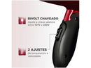Secador de Cabelo Mondial Max Travel SC-10 Vermelho - Bivolt