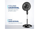 Ventilador de Coluna Mondial Super Power VSP-40C-NB 40cm 6 Pás 3 Velocidades Preto - 110V