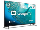 Smart TV 58" 4K UHD D-LED Philips Série 7019 58PUG7019/78 Wi-Fi Bluetooth Google Assistente 3 HDMI 2 USB
