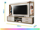 Estante Home para TV até 75” 4 Gavetas EDN Móveis Leni