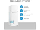 Geladeira/Refrigerador Midea Cycle Defrost Duplex Branca 410L RT554 - 110V