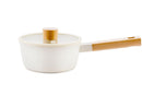 Jogo de Panelas Brinox Revestimento Cerâmico Creme 5 Peças Ceramic Life Nordic