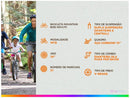 Bicicleta Aro 26 Colli GPS Freio V-Brake Aço Carbono 21 Marchas
