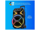 Caixa de Som Amplificada Bluetooth Mondial CM-550-L 550W USB - Bivolt