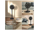 Ventilador de Coluna Electrolux Efficient EFS40 40cm 6 Pás 3 Velocidades Grafite 3511ADBR405 - 220V