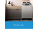 Lavadora de Roupas Midea 13kg Cesto Inox 13 Programas de Lavagem Branca Wave Agitator - 110V