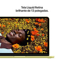 MacBook Neo Apple 13" Chip A18 Pro CPU de 6 núcleos GPU de 5 núcleos 256GB Amarelo-cítrico MHFD4BZ/A