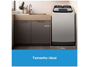 Lavadora de Roupas Midea 13kg Cesto Inox 13 Programas de Lavagem Branca Wave Agitator - 220V
