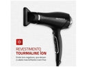 Secador de Cabelo Mondial Tourmaline Íon Preto - 110V