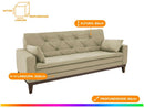 Sofá 4 Lugares Suede Vivaldi Linoforte