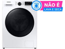 Lavadora de Roupas Samsung Inverter 11kg Inox 12 Programas de Lavagem Branca WW11T4040BE/AZ - 110V