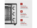 Forno Elétrico de Bancada Mondial com Timer - 110V