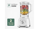 Liquidificador Mondial Pratic Power L-97-W 2 Velocidades + Pulsar 550W Branco - 110V