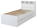 Cama Solteiro Baú 2 Gavetas Cama Auxiliar