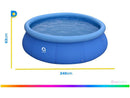Piscina Inflável Jilong 2490L Redonda 19-10201