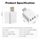 Tuya inteligente wifi/zigbee micro adaptador usb interruptor 5v mini 1 2 3 adaptador de alimentação usb controle vida inteligente via alexa google yandex alice