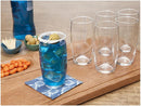 Jogo de Copos de Vidro 300ml 6 Peças Nadir