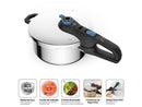 Panela de Pressão Rochedo Inox 4L Fechamento Externo Trendy