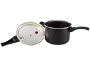 Panela de Pressão Tramontina Antiaderente 4,5L Preto e Prata Vancouver Effect