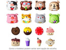 Mini Boneca Squishies com Acessórios