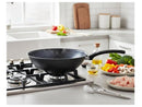 Panela Wok Panelux de Alumínio Antiaderente Magnific Grafite 24cm