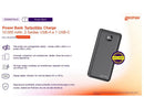 Carregador Portátil 10.000mAh Geonav TurboSlim Charge