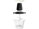 Processador de Alimentos Gaabor 300W Preto Multislice Copo de Vidro - 220V