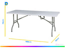 Mesa Dobrável Multiuso 1,80m Otello DOB-BR2